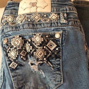 Miss Me Chloe jeans. Boot cut. P1227